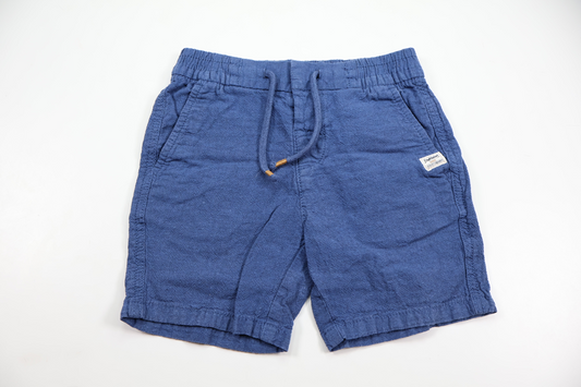 Shorts i linnemix från H&M - Storlek 98 - Blå