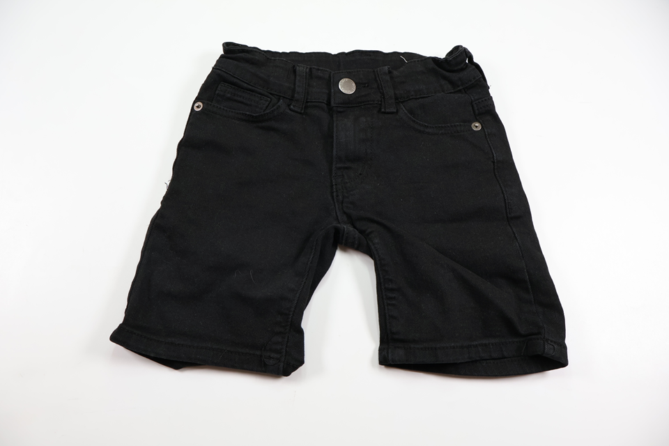 Jeansshorts fra Denim Day - Størrelse 104 - Sort