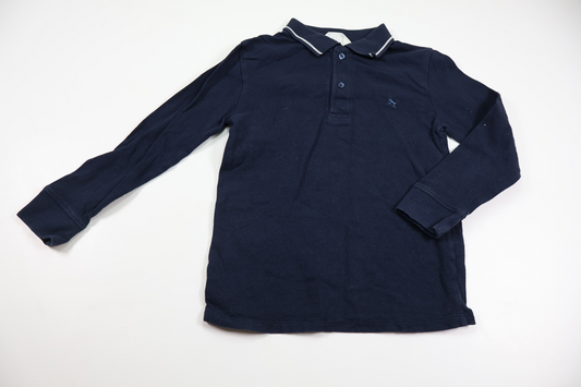 Pikétröja från H&M - Storlek 110/116 - Marinblå