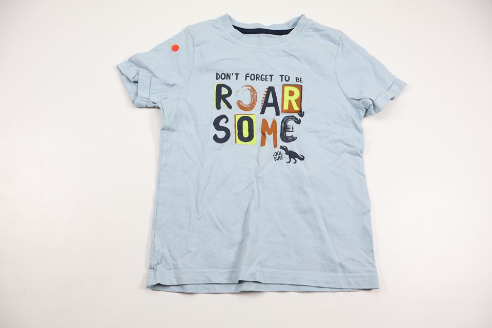 T-shirt fra Lupilu - Størrelse 110/116 - Blå