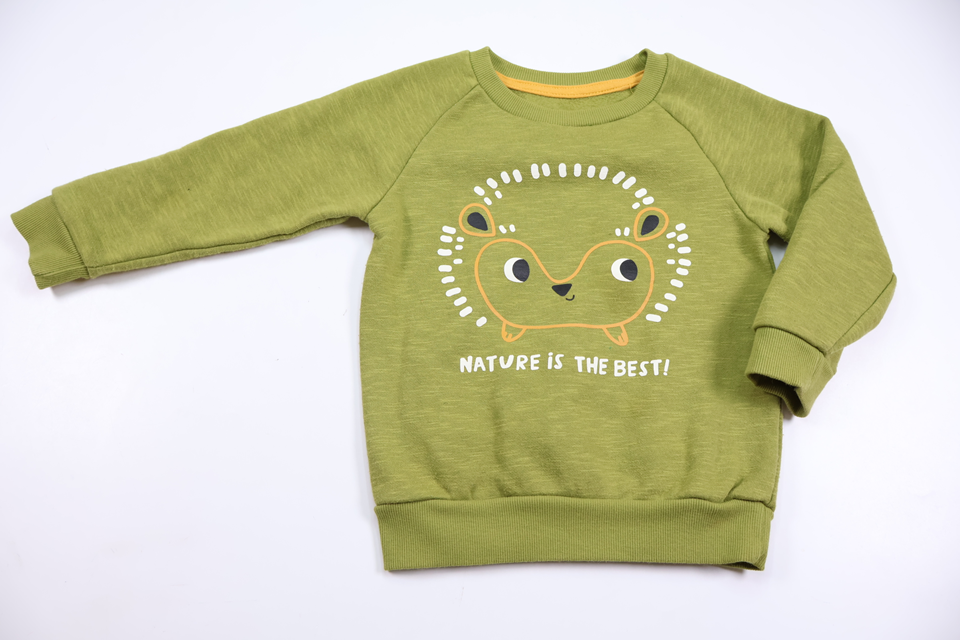 Sweatshirt från Primark - Storlek 92 - Grön