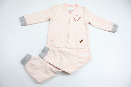Jumpsuit fra Lupilu - Størrelse 92 - Rosa