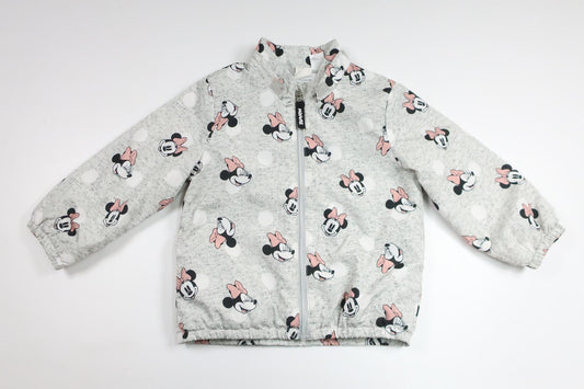 Jakke med Minnie fra H&M - Størrelse 86 - Grå