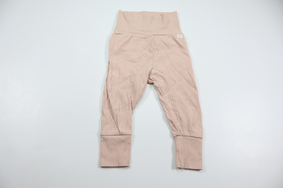 Ribbede bukser fra H&M - Størrelse 74 - Pink