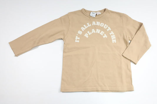 Trøje fra Zara - Størrelse 104 - Beige