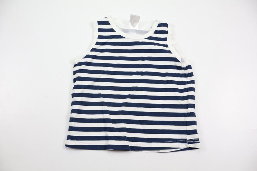 Tanktop fra H&M - Størrelse 68 - Hvid