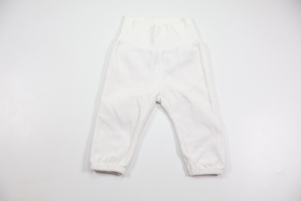 Byxor i fleece från Name It - Storlek 62 - Vit