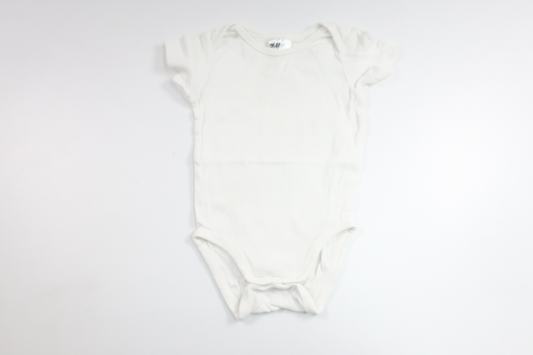 Bodysuit fra H&M - Størrelse 68 - Hvid