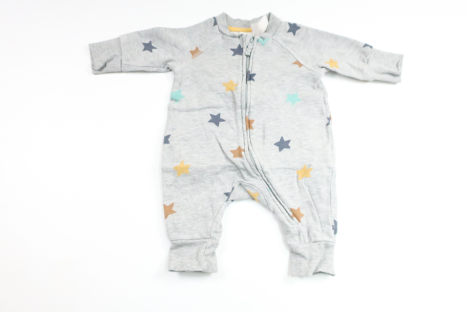 Jumpsuit med stjerner fra H&M - Størrelse 56 - Grå