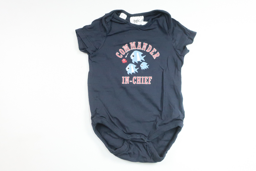 Bodysuit fra BPC - Størrelse 68/74 - Marineblå