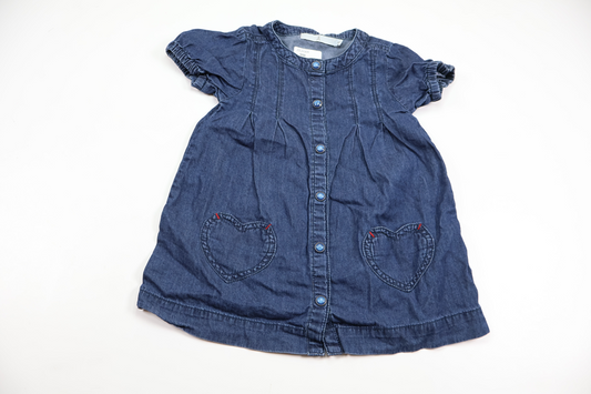 Kjole fra Åhléns - Størrelse 86 - Denim