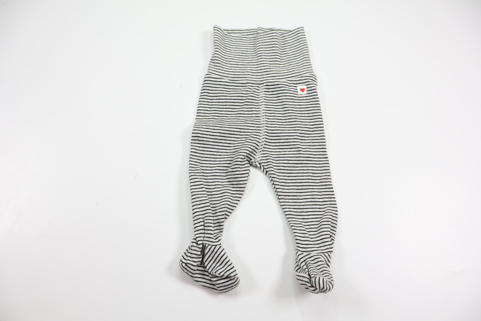 Stribede bukser fra H&M - Størrelse 50 - Grå