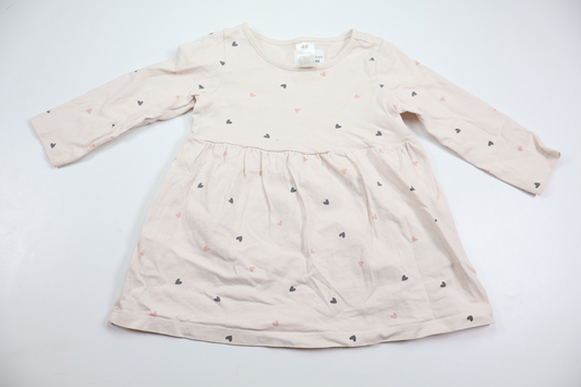 Kjole fra H&M - Størrelse 80 - Lyserød