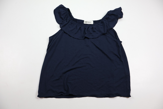 Sweater fra H&M - Størrelse 110/116 - Marineblå