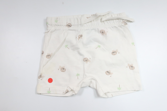 Shorts fra H&M - Størrelse 62 - Hvid