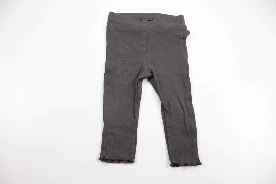 Bukser med flæse fra H&M - Størrelse 74 - Grå