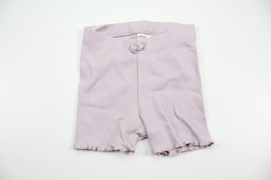 Ribbede shorts fra H&M - Størrelse 68 - Lilla