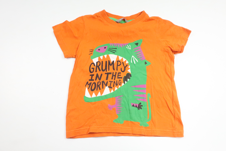 T-shirt fra Lindex - Størrelse 92 - Orange