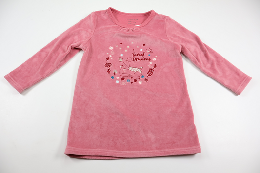 Fleece kjole fra Lupilu - Størrelse 104 - Rosa