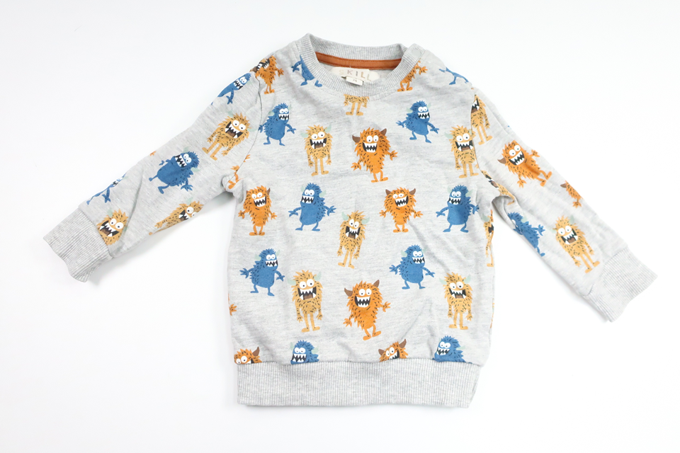 Sweatshirt fra Skill - Størrelse 74 - Grå