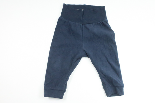 Fleecebukser fra H&M - Størrelse 68 - Marineblå