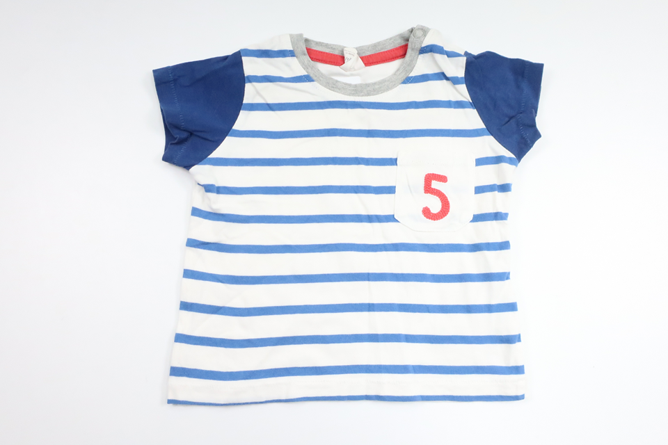 T-shirt fra H&M - Størrelse 68 - Hvid