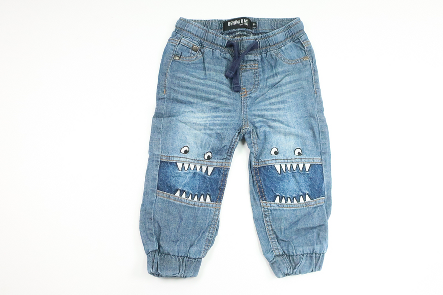 Denim Day jeans - Størrelse 80 - Denim