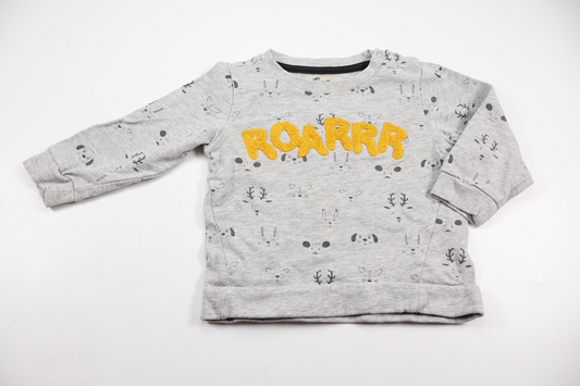 Sweatshirt fra Sweetie - Størrelse 86 - Grå