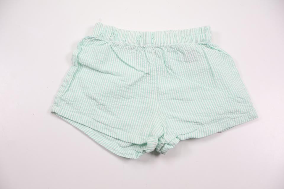 Randiga shorts från H&M - Storlek 74 - Grön