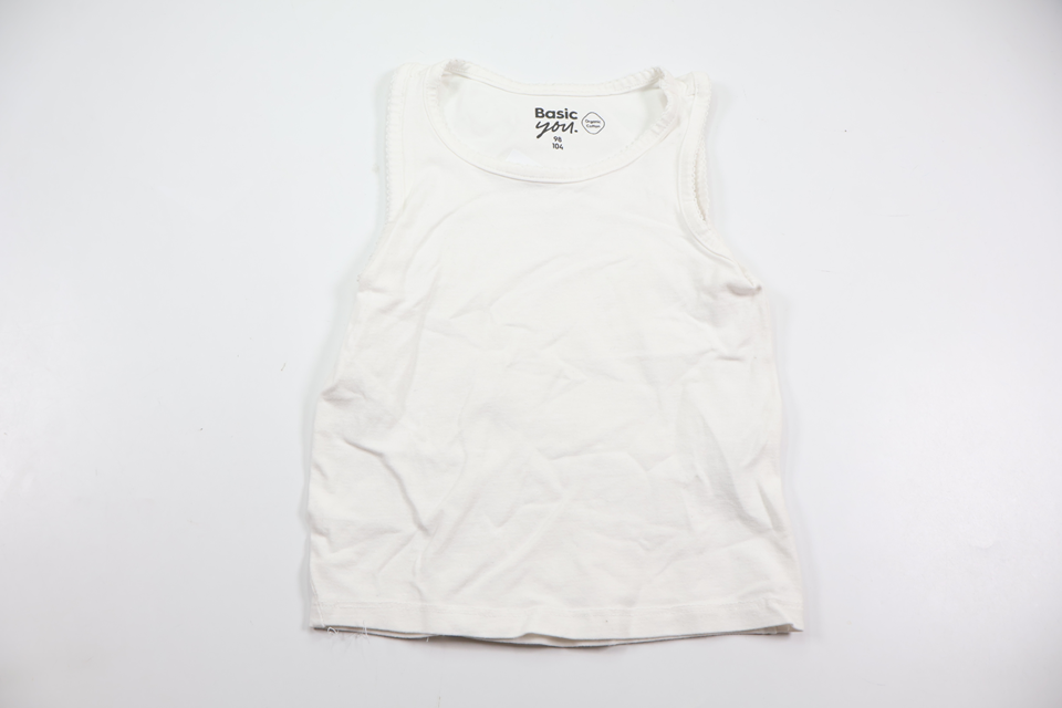 Linne från Basic U - Storlek 98/104 - Vit
