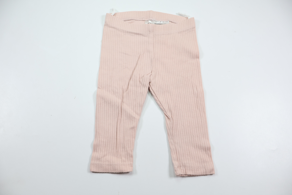 Ribbede bukser fra H&M - Størrelse 74 - Pink