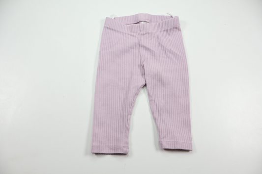 Ribbede bukser fra H&M - Størrelse 74 - Lilla