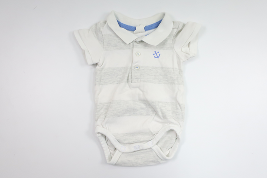Bodysuit fra H&M - Størrelse 62 - Hvid