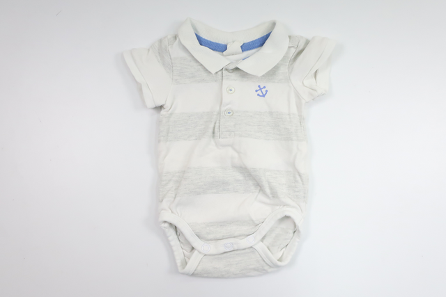Bodysuit fra H&M - Størrelse 62 - Hvid
