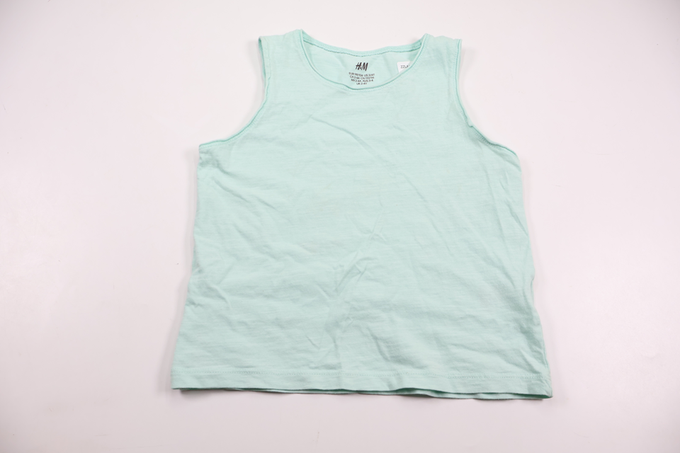 Tanktop fra H&M - Størrelse 98/104 - Grøn