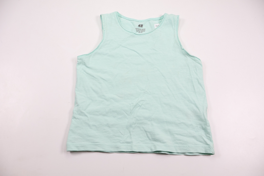 Tanktop fra H&M - Størrelse 98/104 - Grøn