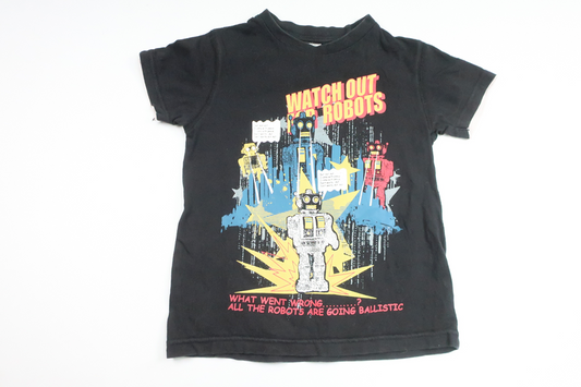 T-shirt fra Units - Størrelse 104/110 - Sort