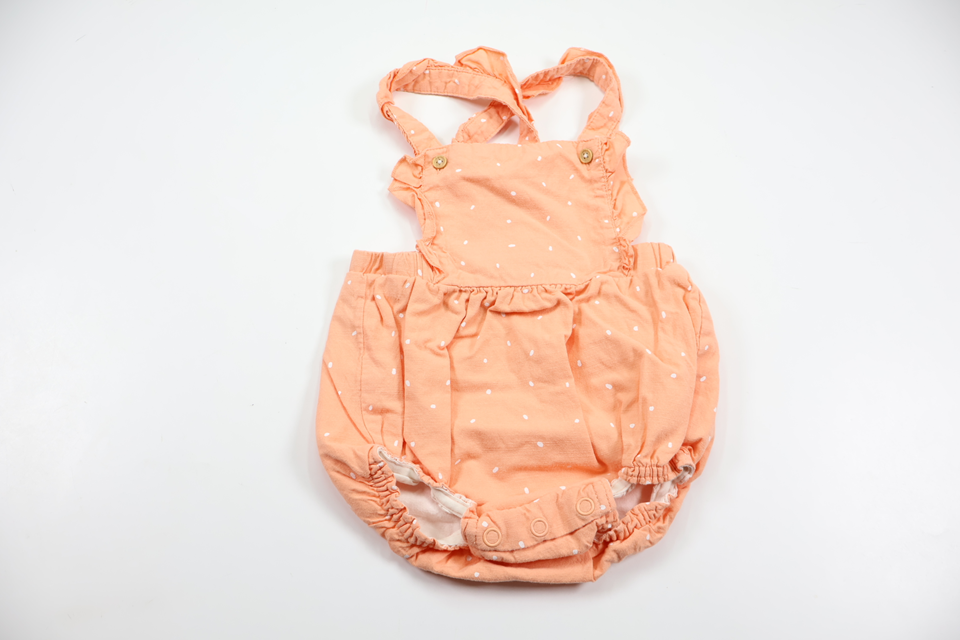 Body med seler fra H&M - Størrelse 80 - Orange