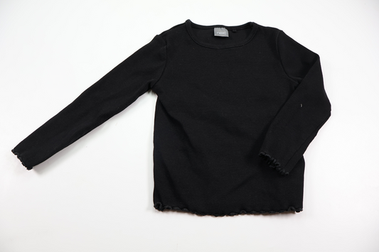 Ribstrikk sweater fra Next - Størrelse 92 - Sort