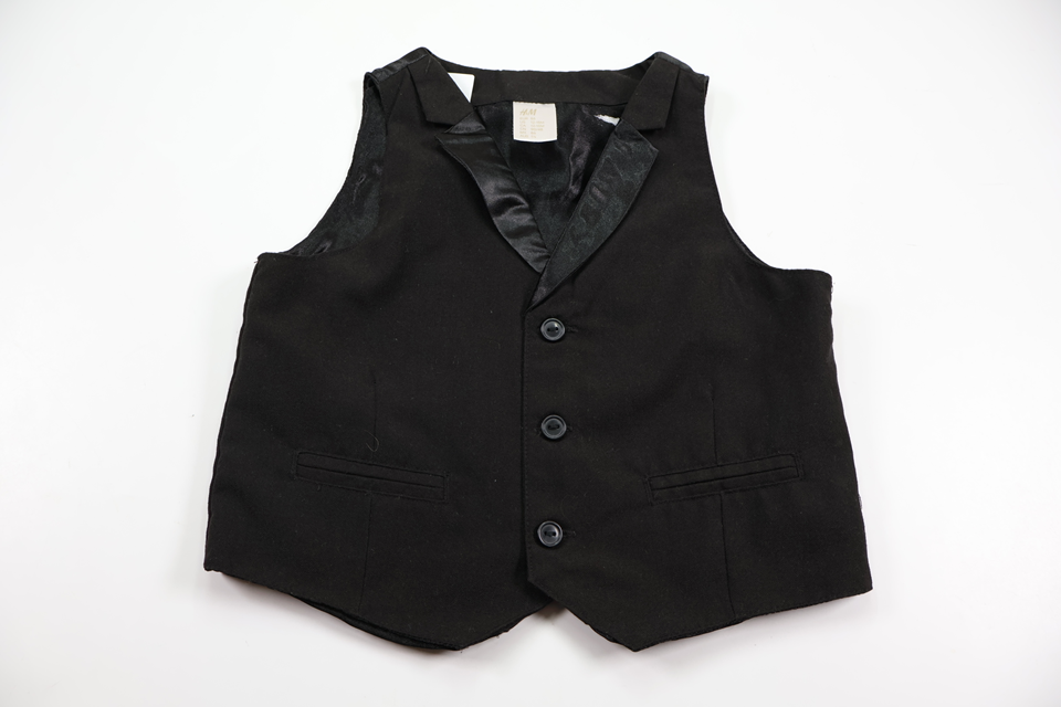 Kostymväst från H&M - Storlek 86 - Svart