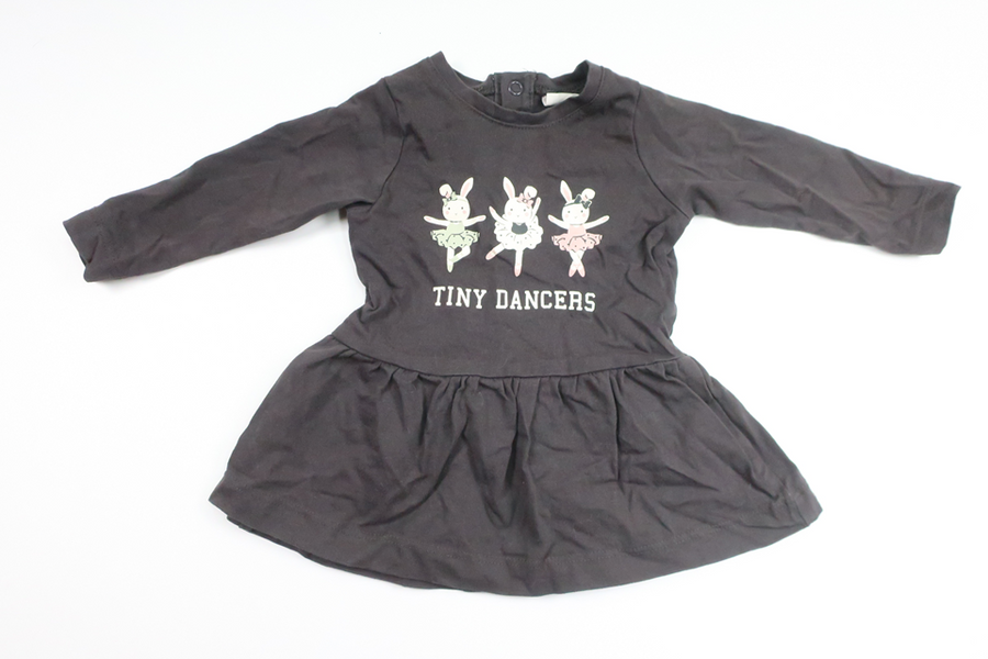 Kjole fra Kappahl - Størrelse 62 - Grå