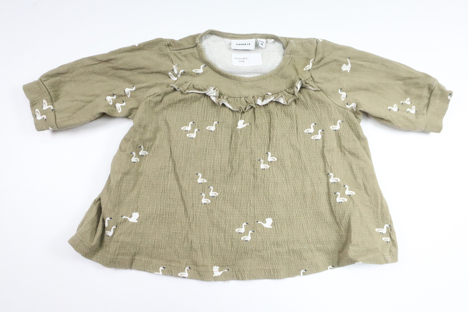 Kjole fra Name It - Størrelse 62 - Grøn