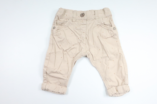Bukser fra Next - Størrelse 62/68 - Beige
