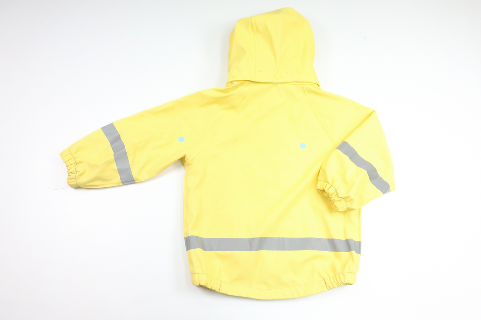 Regnjakke fra Funk - Størrelse 90 - Gul