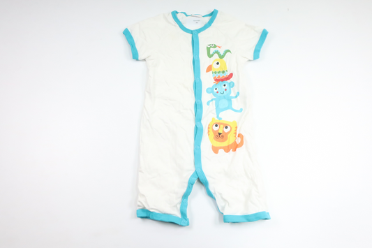 Pyjamas fra Lindex - Størrelse 86 - Hvid