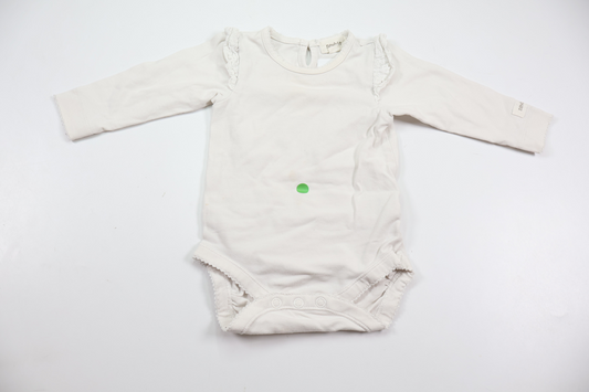 Bodysuit fra Newbie - Størrelse 62 - Hvid