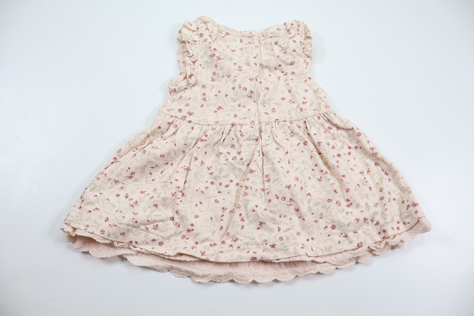 Blommig klänning från Newbie - Storlek 62 - Rosa