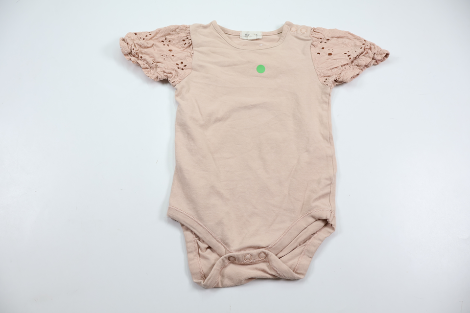 Bodysuit fra Newbie - Størrelse 74 - Lyserød