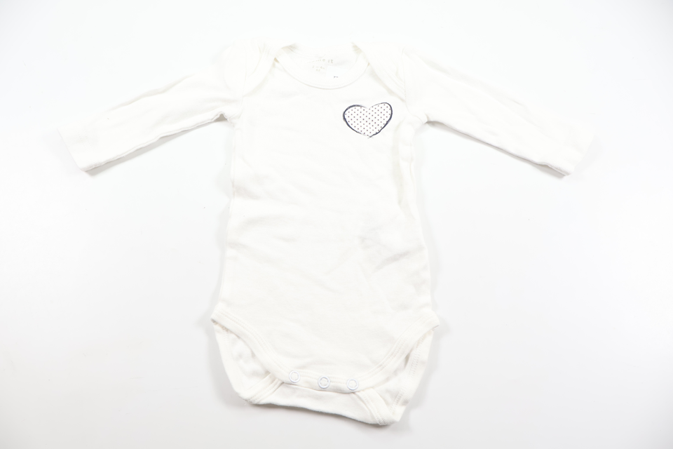 Bodysuit fra Name It - Størrelse 62 - Hvid