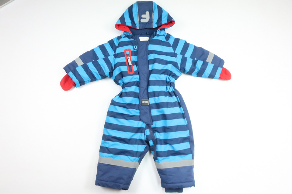Fleeceforede overalls fra FIX by Lindex - Størrelse 68 - Marineblå